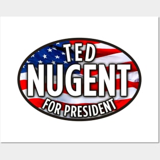 UNCLE TED FOR PRESIDENT Posters and Art